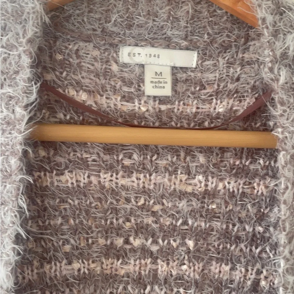 Cato Textured Gray Women's Cardigan - Picture 5 of 7